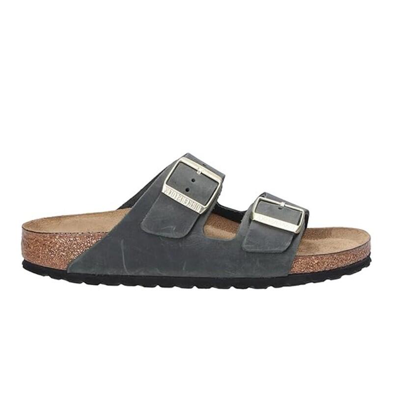 Bio-sandalen Damen Birkenstock Arizona Schwarz 1/4