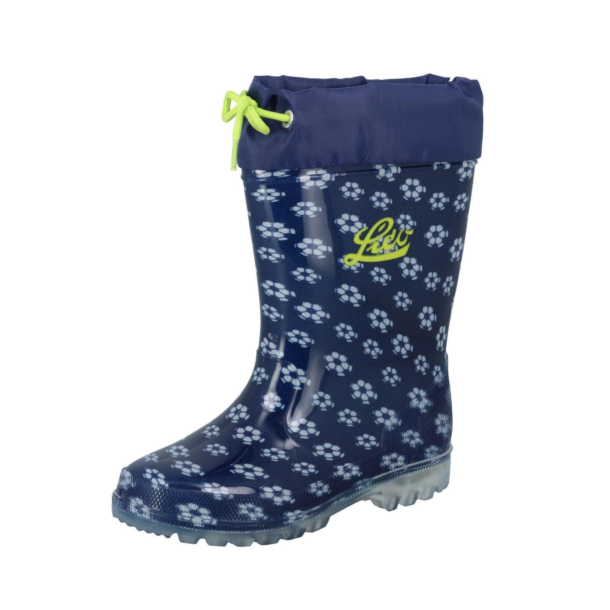 Lico - Bottes En Caoutchouc Mocassins Garçons Lico Power Blinky - Bottes - Bleu - 33 - Decathlon