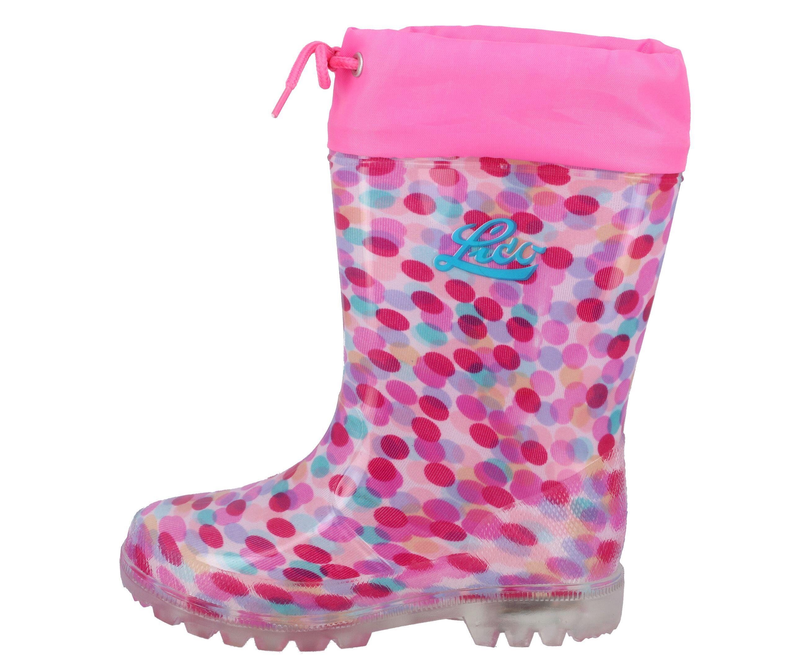 Stivali di gomma Pantofola Ragazze LICO Power Blinky 2/7