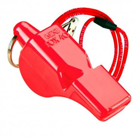FOX40 Apito 40 Mini Raposa Vermelha Com Cordão