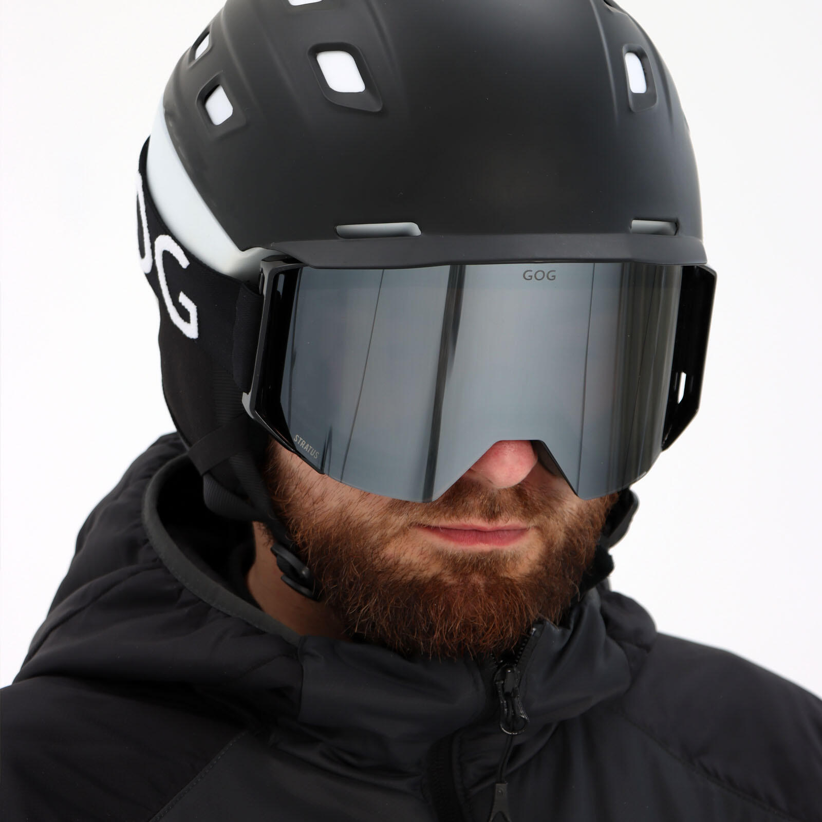 GOG - Masque de ski unisexe miroir anti-buée UV400 Stratus 5/7
