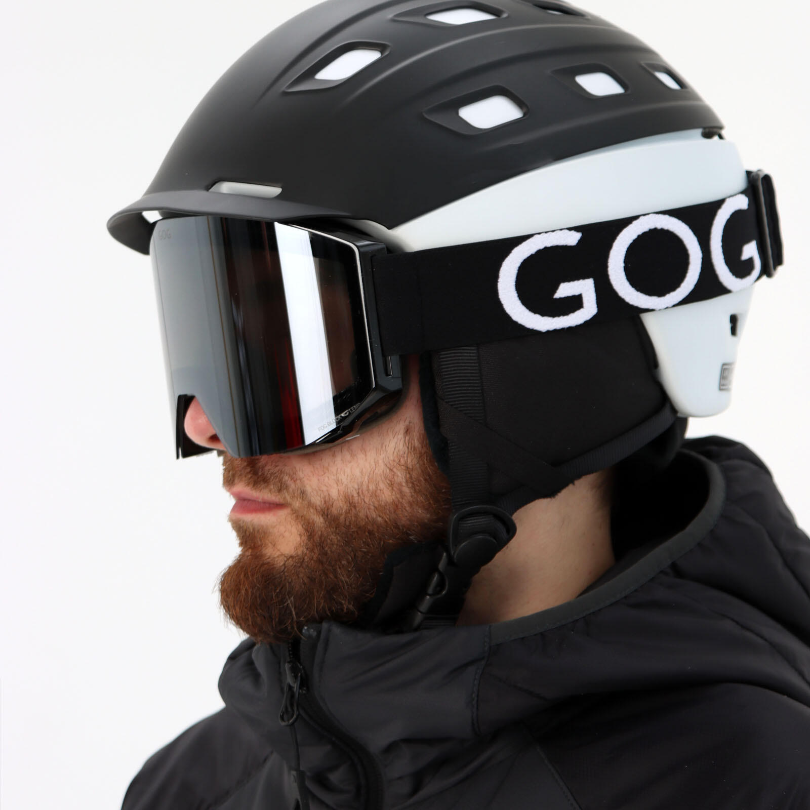GOG - Masque de ski unisexe miroir anti-buée UV400 Stratus 6/7