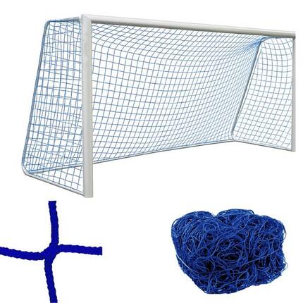 Siatka na bramkę piłkarską 5x2 m | grubość 4 mm | kolor niebieski