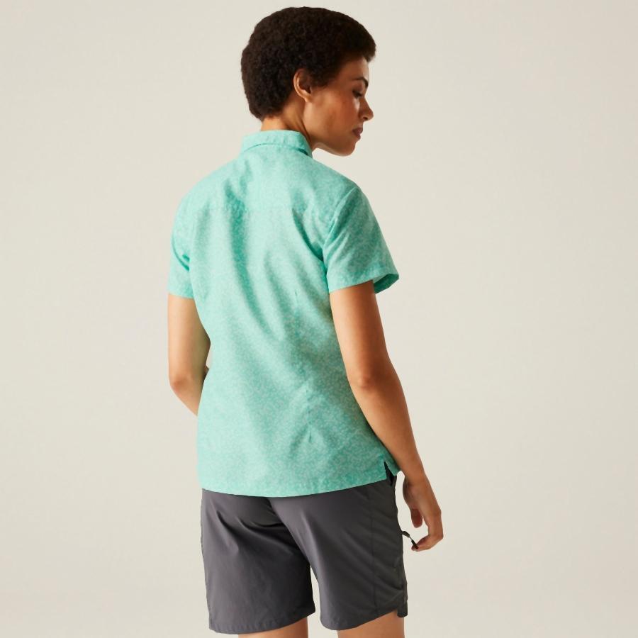 Wanderbluse schnelltrocknend feuchtigkeitsregulierend Damen - Mindani VIII 2/7