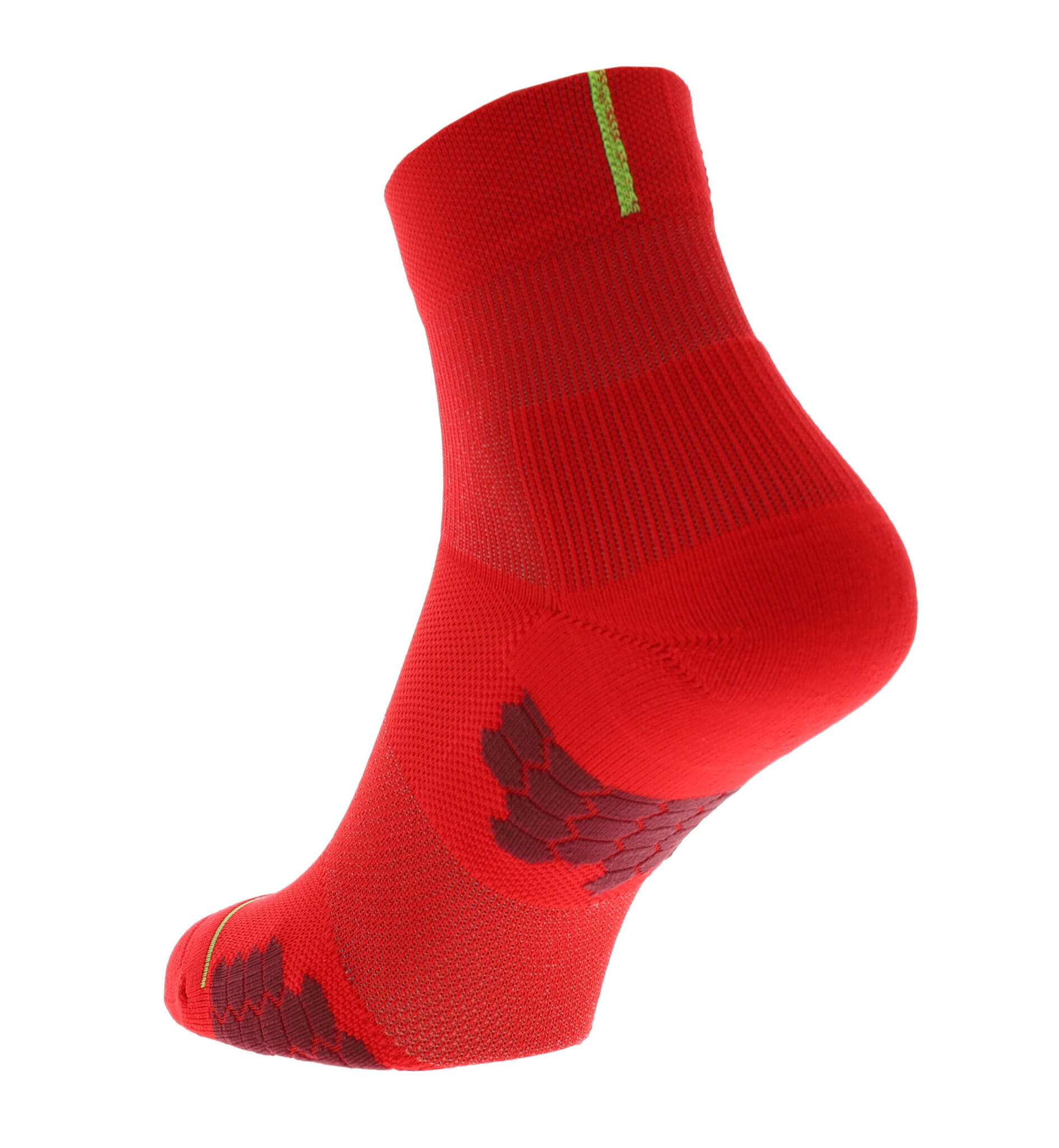 Trailfly Sock Mid - Blue / Red 4/7