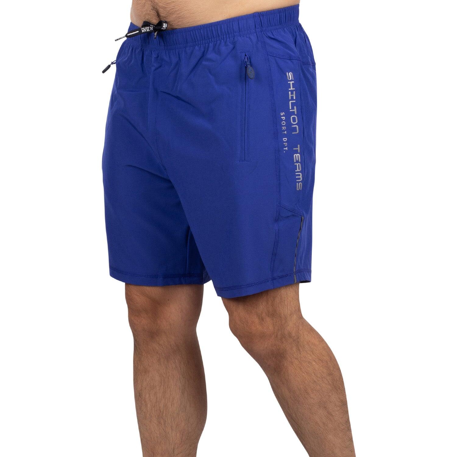 Shilton - Short Tech Sport Homme - Shorty De Running - Bleu - Decathlon