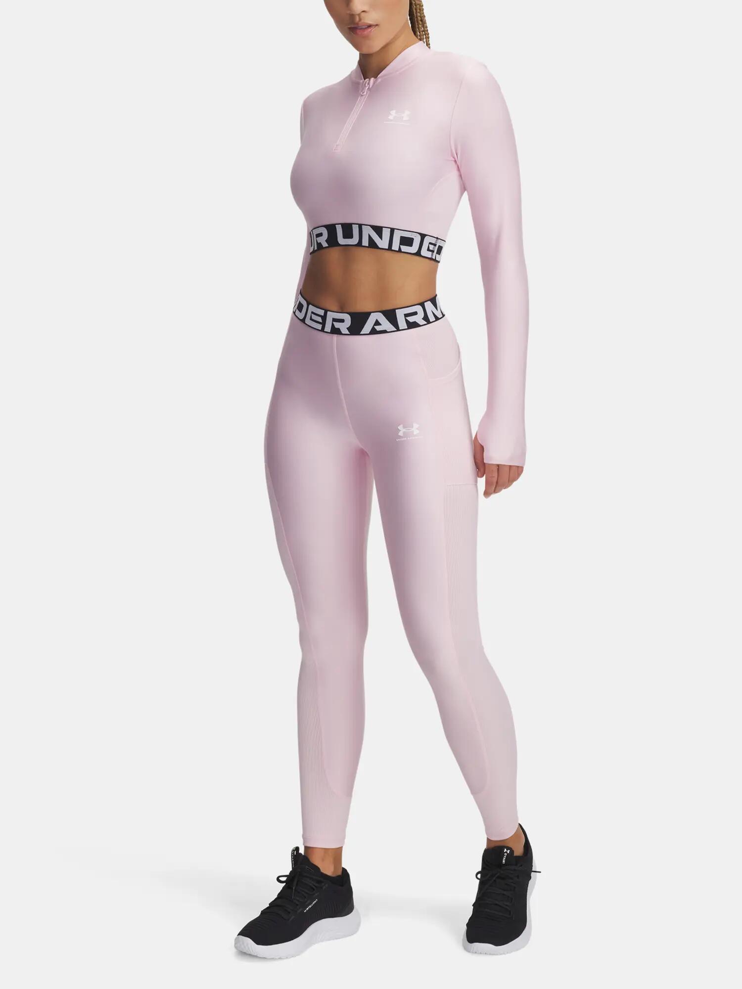 Női leggings Under Armour HeatGear Rib Legging 3/3