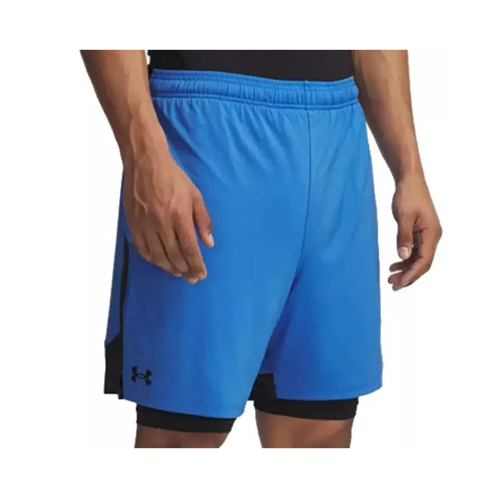 Under Armour - Short Under Armour Tech Vent 2in1 - Short - Bleu - Decathlon