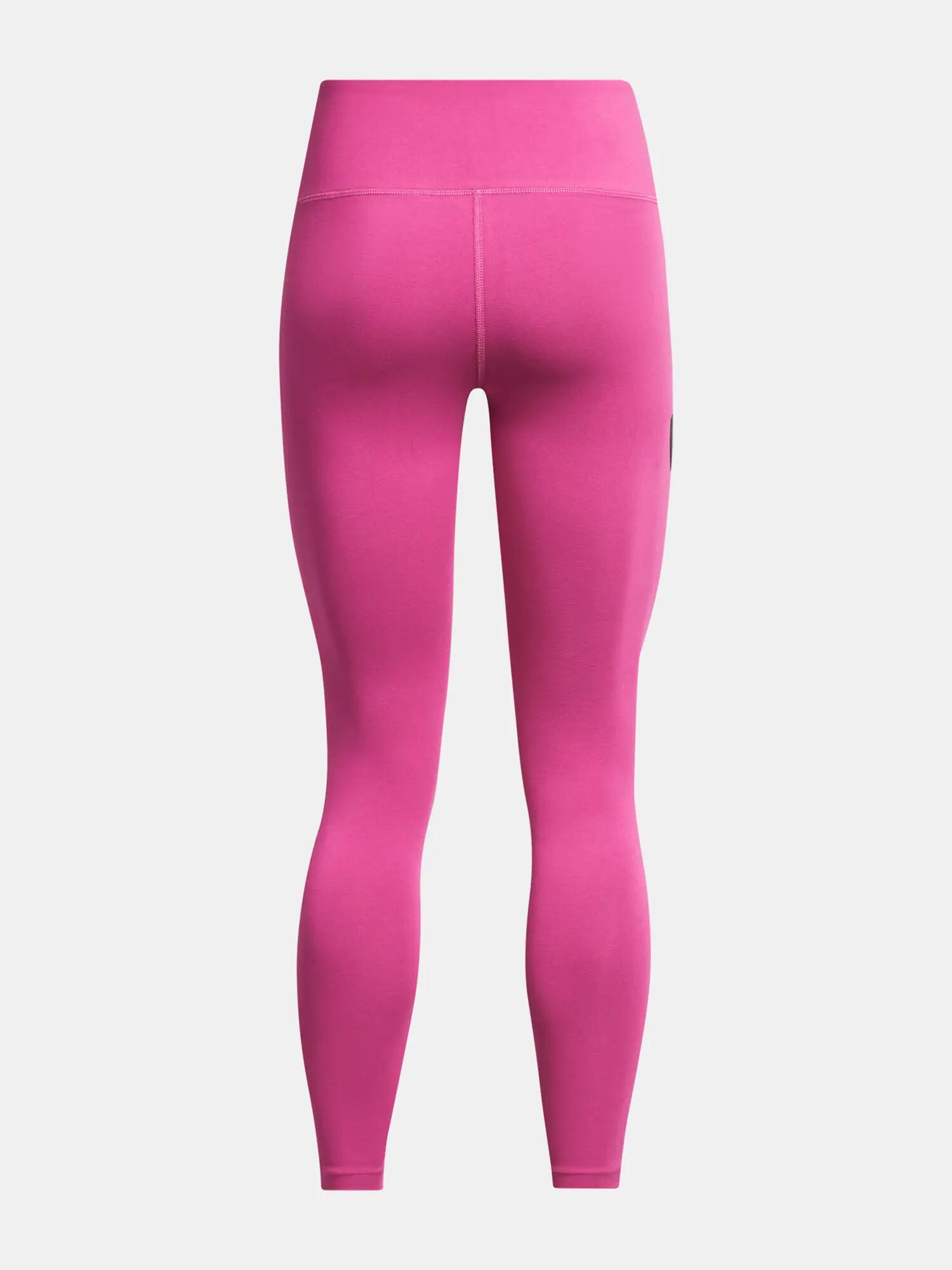 Womens/Ladies Campus High Waist Leggings (Pink/Black) 4/6