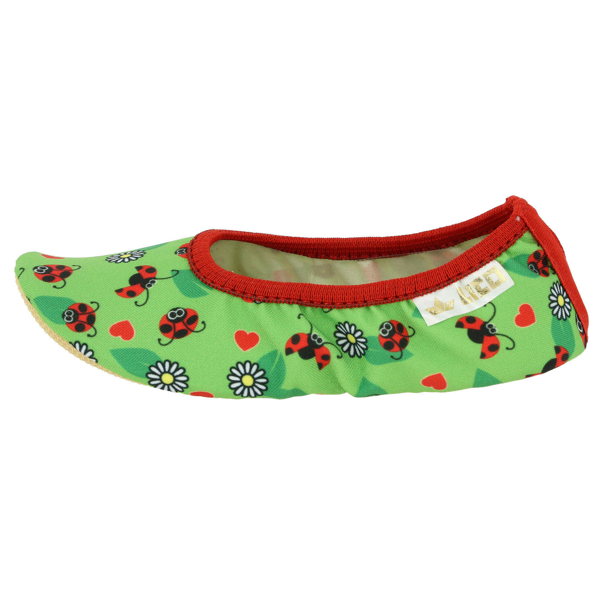 Lico - Chaussures De Gymnastique Mocassins Filles Lico G 1 Style - Chaussons - Vert - 41 - Decathlon