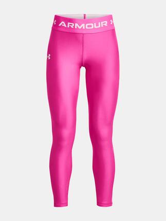 Legging Motif/style Logo Fille (Rose / Blanc)
