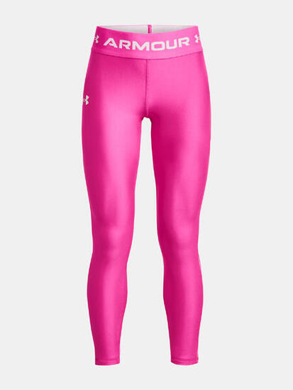 Legging Motif/style Logo Fille (Rose / Blanc)