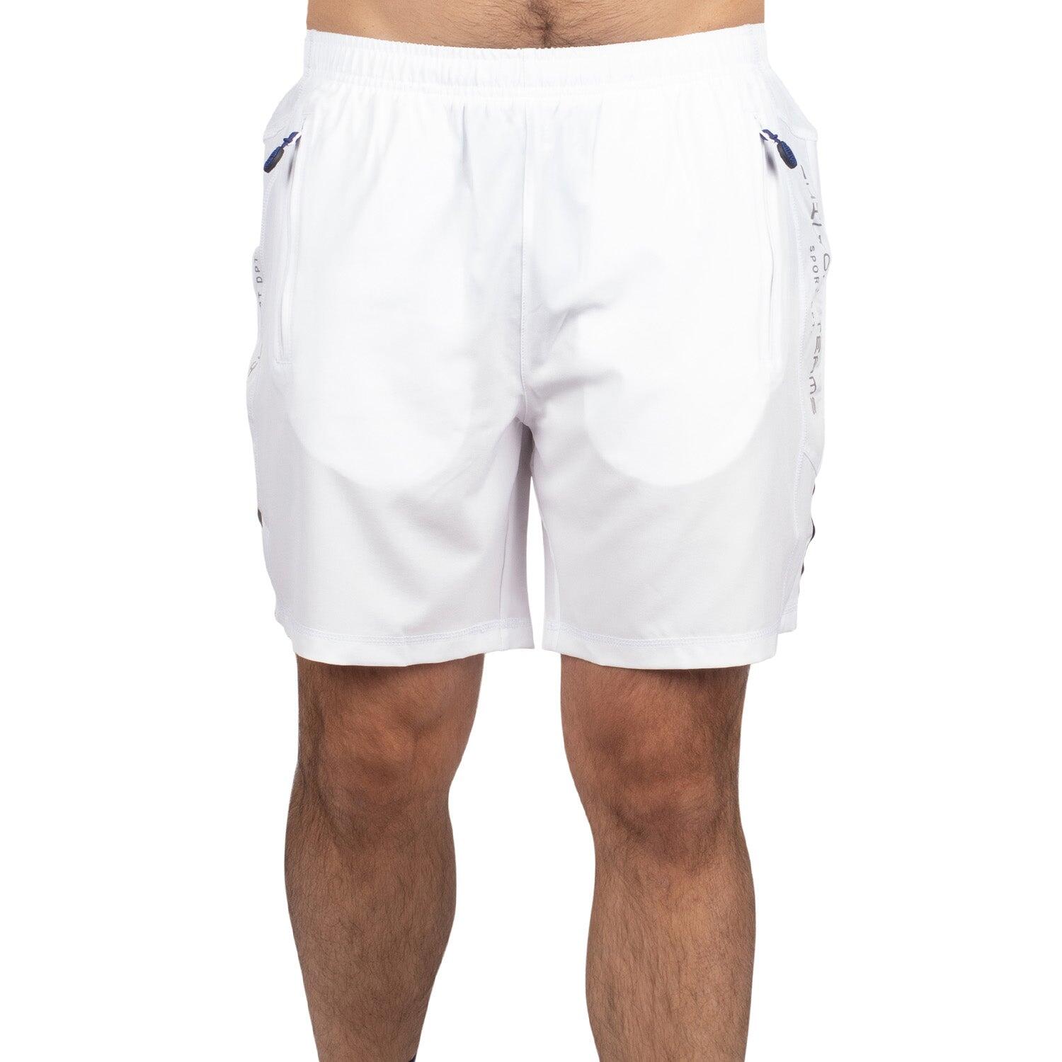 Shilton - Short Tech Sport Homme - Shorty De Running - Blanc - Decathlon