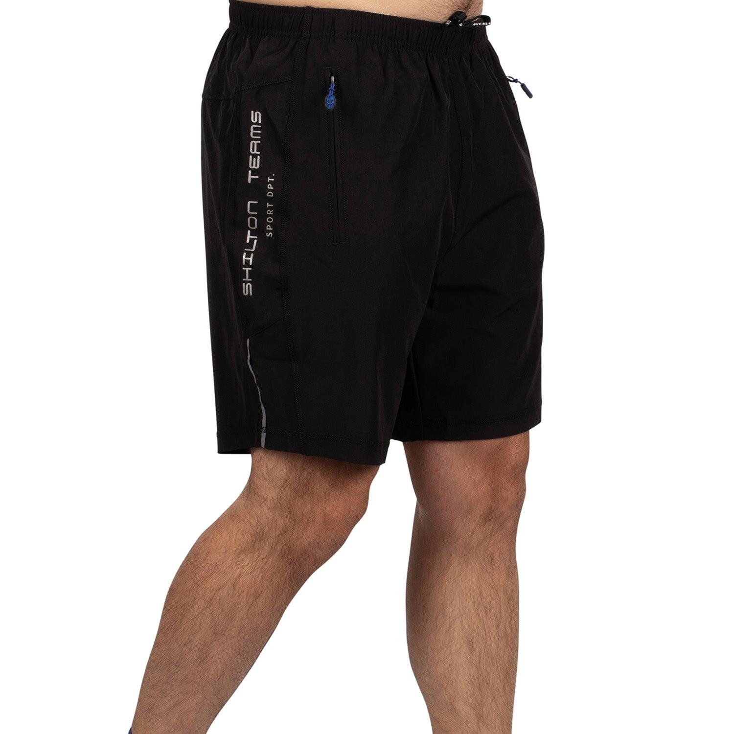 Shilton - Short Tech Sport Homme - Shorty De Running - Noir - Decathlon