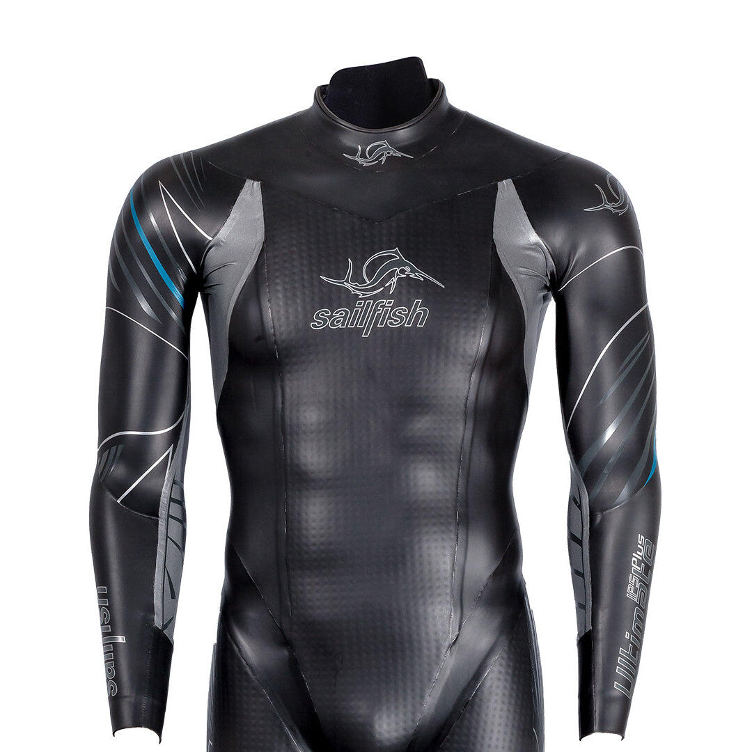Ultimate IPS Plus 4 Neoprene natação Homem Cinzento Sailfish 1/3