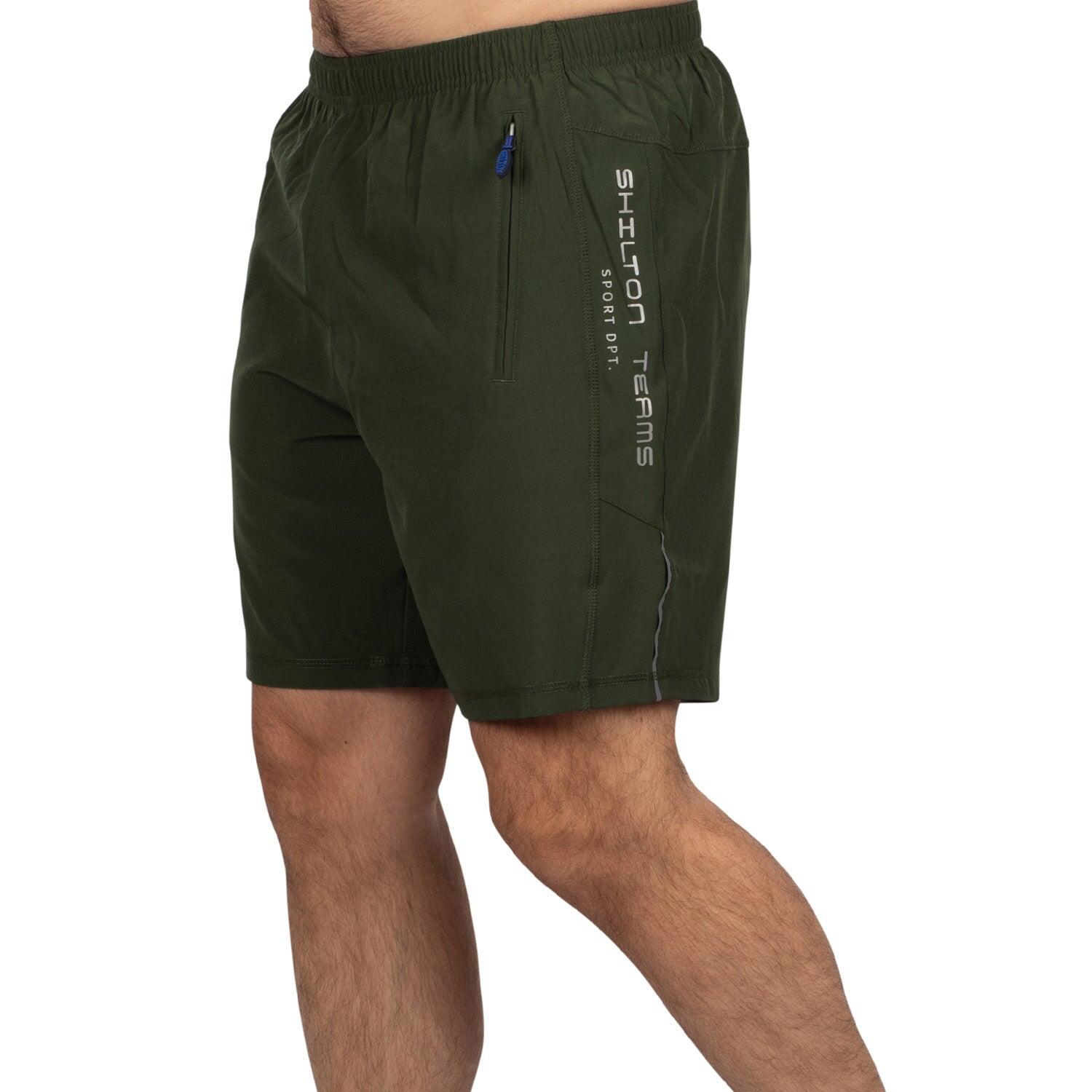 Shilton - Short Tech Sport Homme - Shorty De Running - Vert - Decathlon