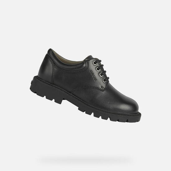 Chaussures Pour Uniforme Garçon SHAYLAX BOY Noir