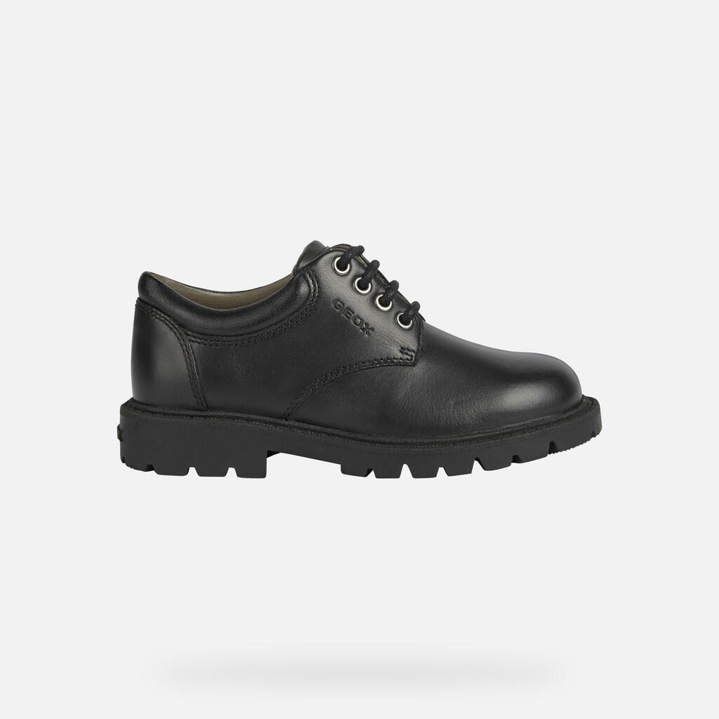Chaussures Pour Uniforme Garçon SHAYLAX BOY Noir 2/7
