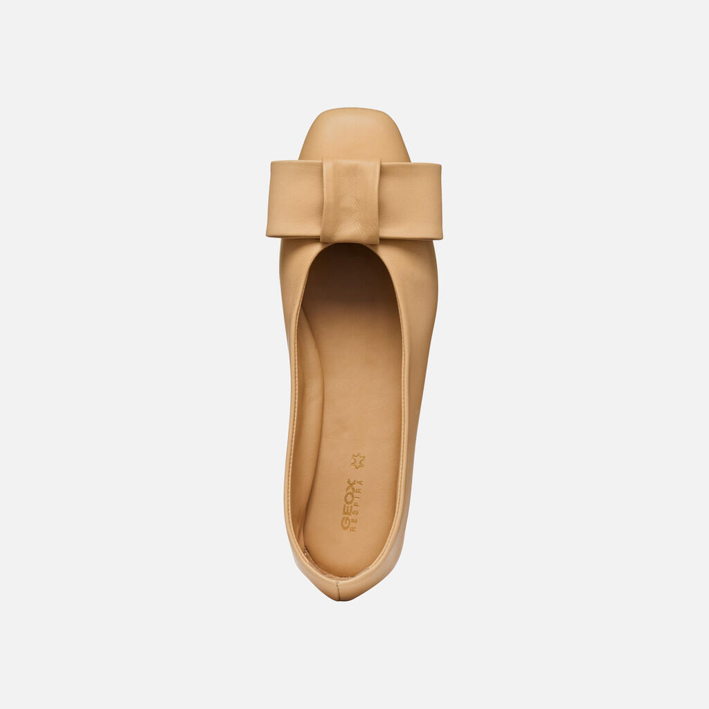 Ballerines Femme D BALLYSTAR Beige 6/7