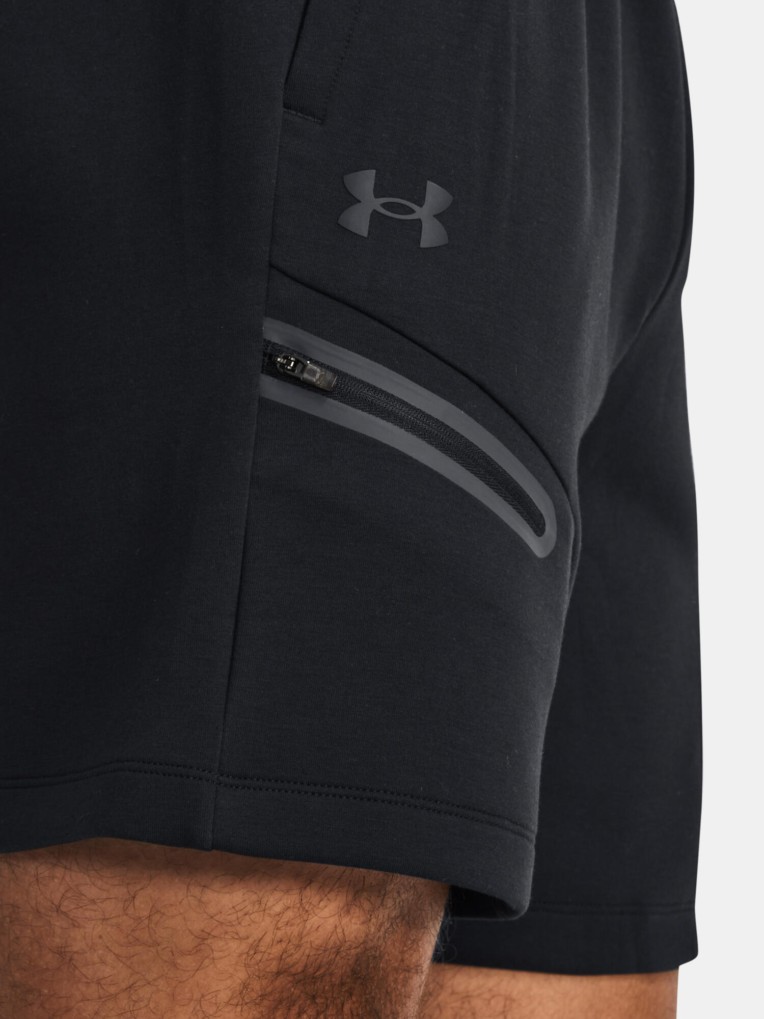 Shorts d'entraînement pour homme Under Armour Unstoppable Fleece 5/7