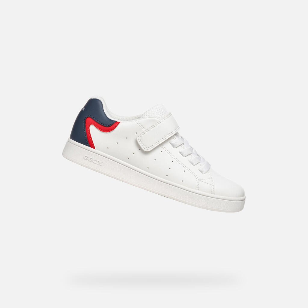 Buty GEOX J ECLYPER B. Biały