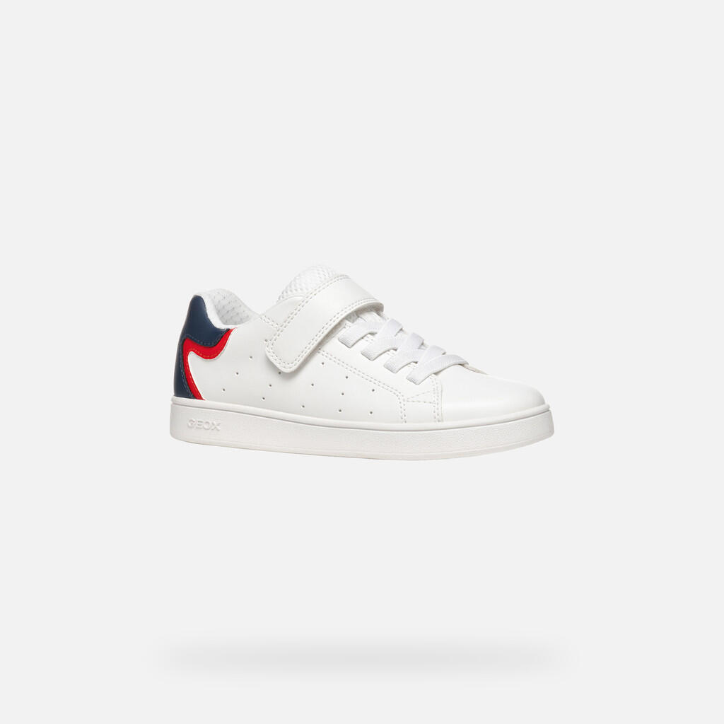 Baskets Garçon J ECLYPER BOY Blanc/Bleu 4/7