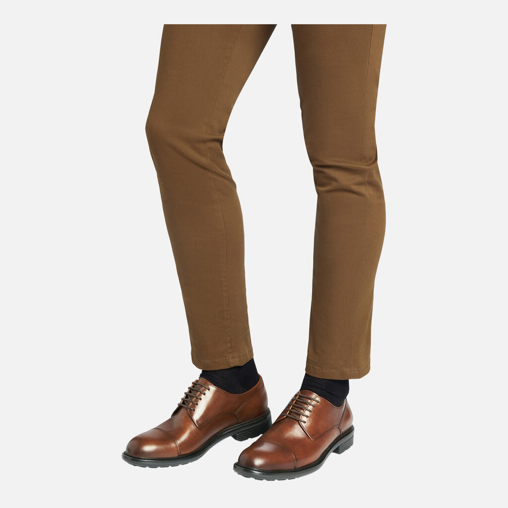 Chaussures Habillées Homme U WALK PLEASURE Cognac 3/7