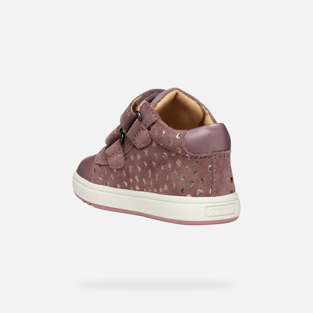 Premiers Pas Bébé Fille BIGLIA BABY GIRL Rose Foncé 4/7
