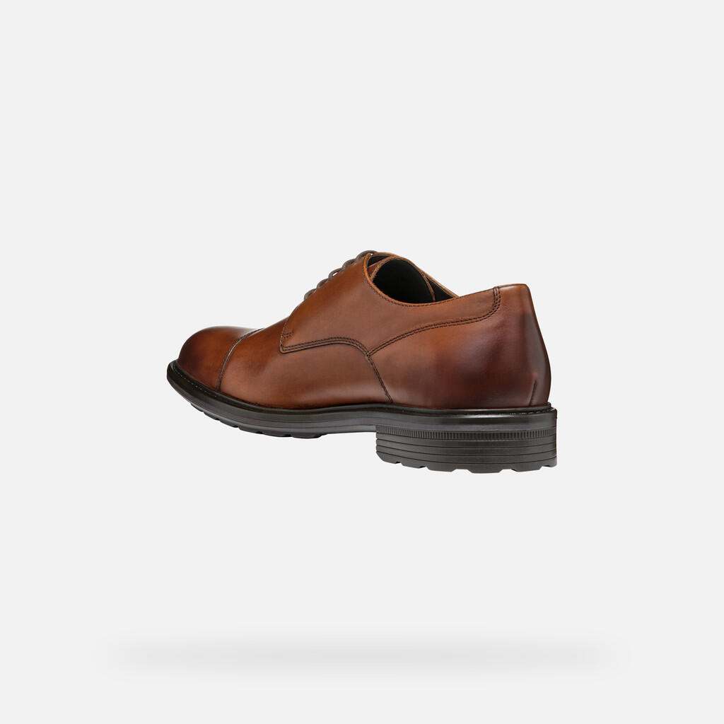 Chaussures Habillées Homme U WALK PLEASURE Cognac 6/7