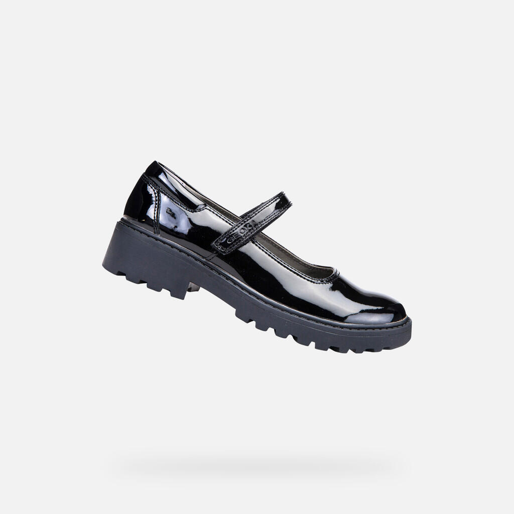 Chaussures Pour Uniforme Fille CASEY GIRL Noir 1/7