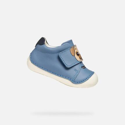 Premiers Pas Bébé Garçon B TUTIM Bleu Marine/Vert