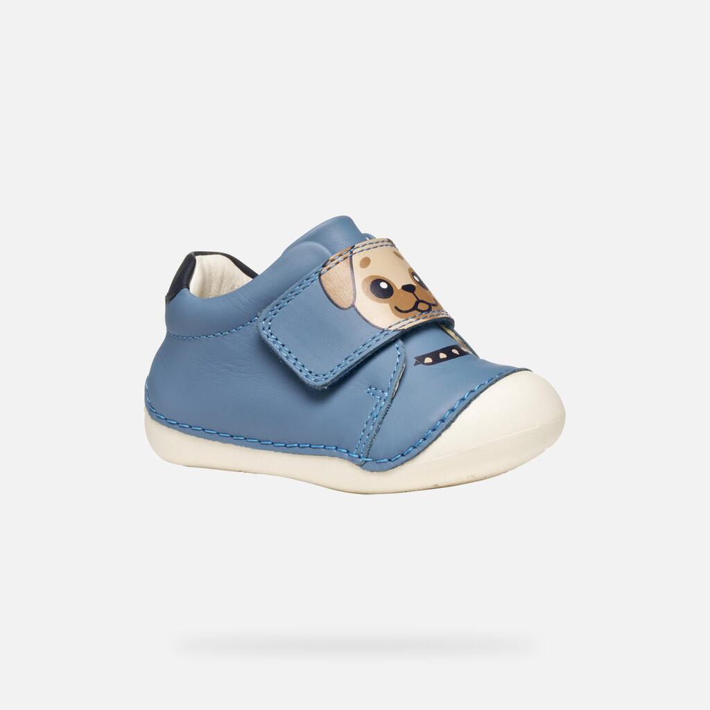 Premiers Pas Bébé Garçon TUTIM BABY Bleu Aviateur/Bleu Marine Foncé 3/7