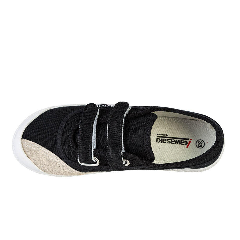 Kawasaki Original Kids Shoe W/velcro K202432 1001 Black 4/5