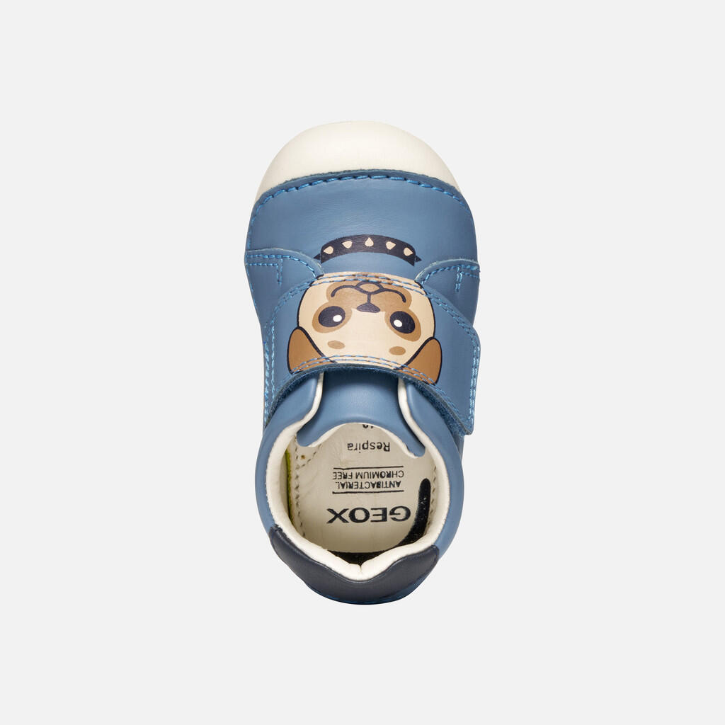 Premiers Pas Bébé Garçon TUTIM BABY Bleu Aviateur/Bleu Marine Foncé 6/7