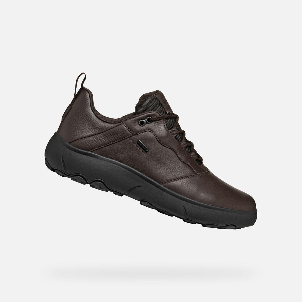 Geox - Baskets Homme U Nebula + Grip B Ab Brun Foncé - Chaussures De Sport - Marron - Decathlon