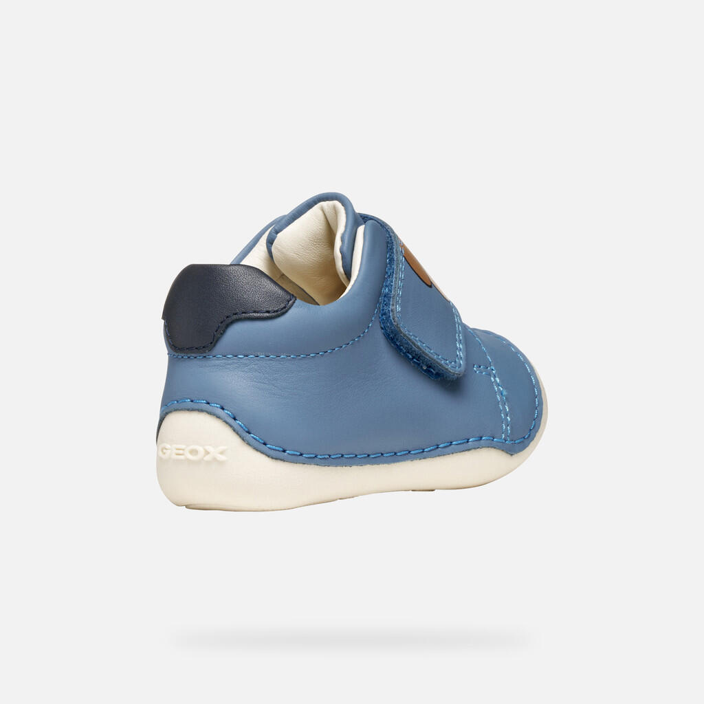 Premiers Pas Bébé Garçon TUTIM BABY Bleu Aviateur/Bleu Marine Foncé 5/7