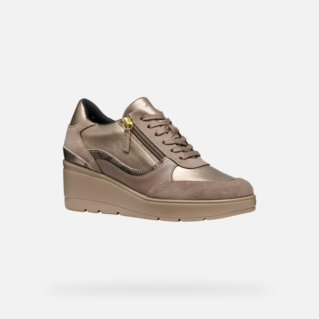 Baskets Femme ILDE WOMAN Taupe 5/7