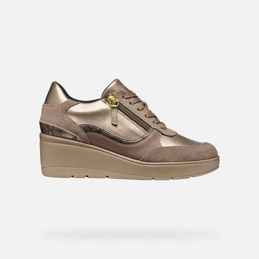 Baskets Femme ILDE WOMAN Taupe 2/7