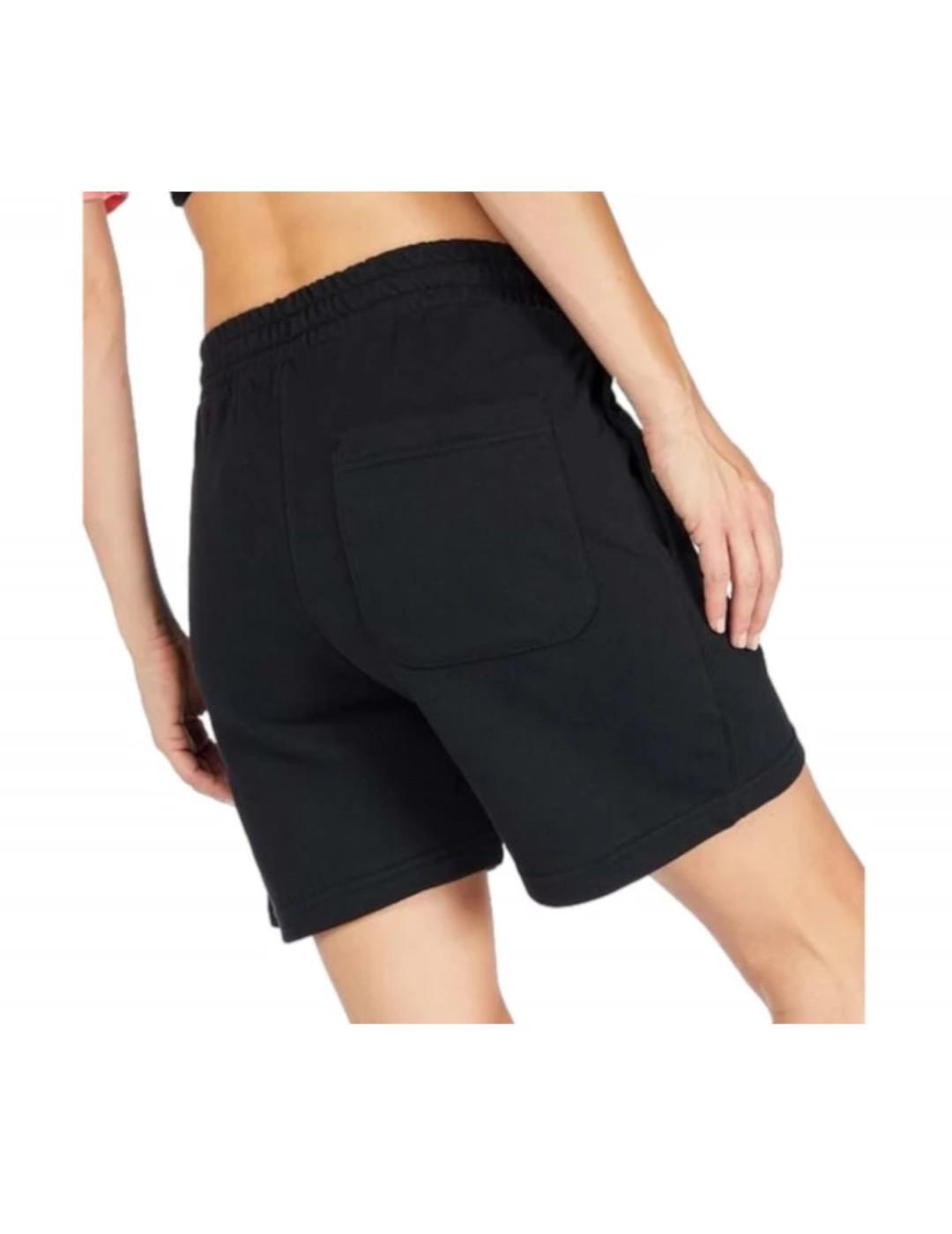 Pantalones cortos para Mujer Converse Go-to star chevron Negro 3/3