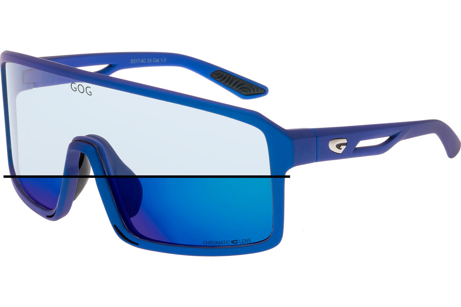GOG - Lunettes sport polarisées miroir unisexe vélo course UV400 2/7