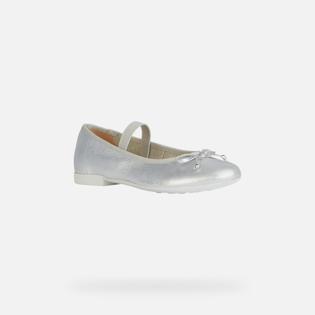 Ballerines Fille JR PLIE' Argent 3/7