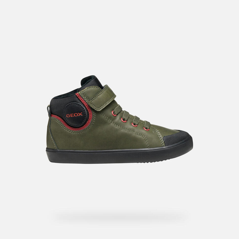 Buty GEOX J GISLI Zielony