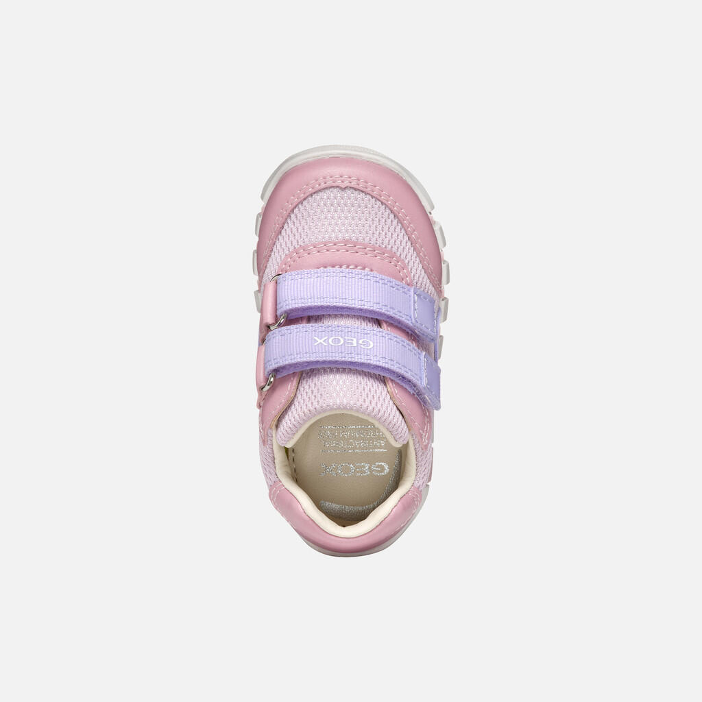 Premiers Pas Bébé Fille IUPIDOO BABY Rose/Lilas 7/7