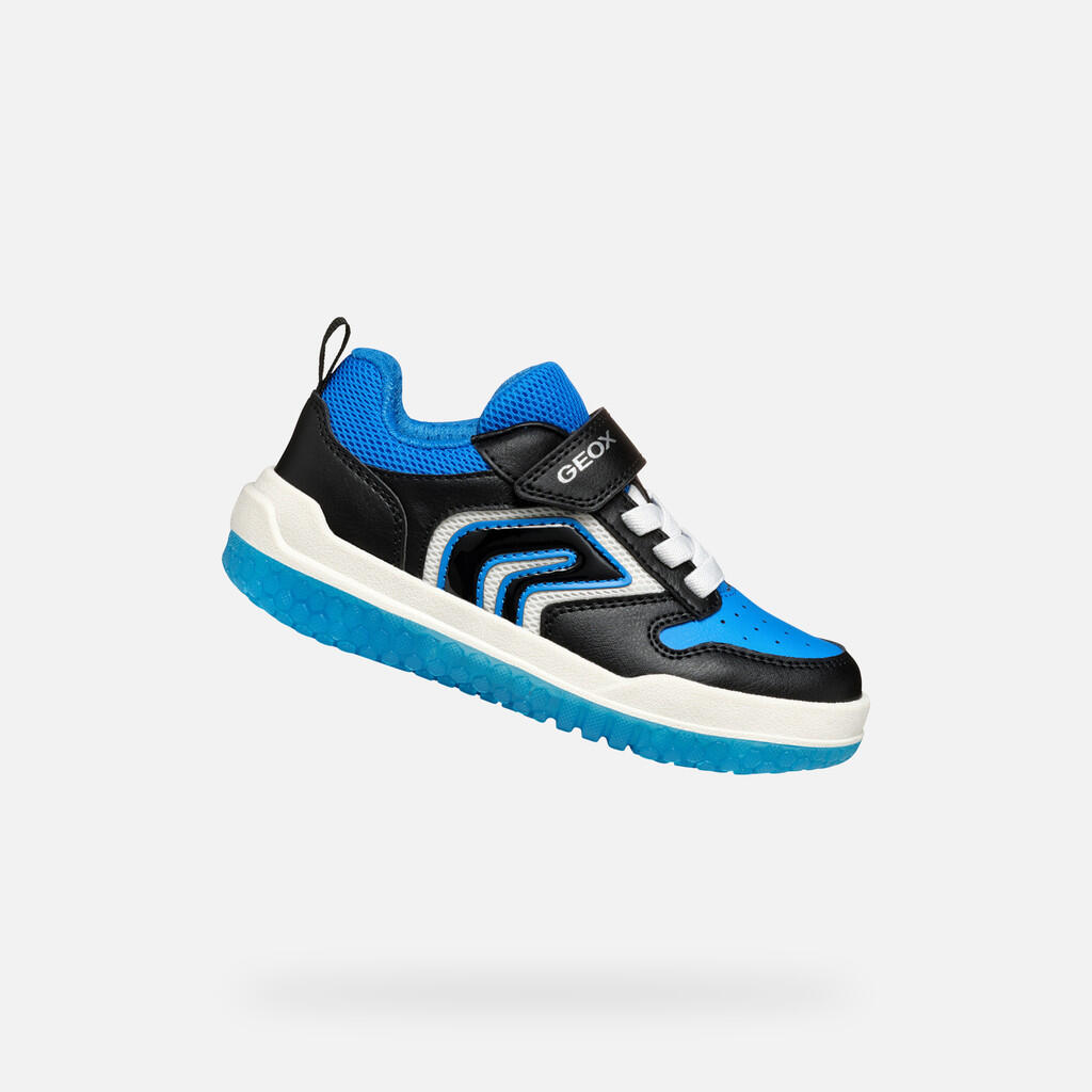 noir / bleu pastel
