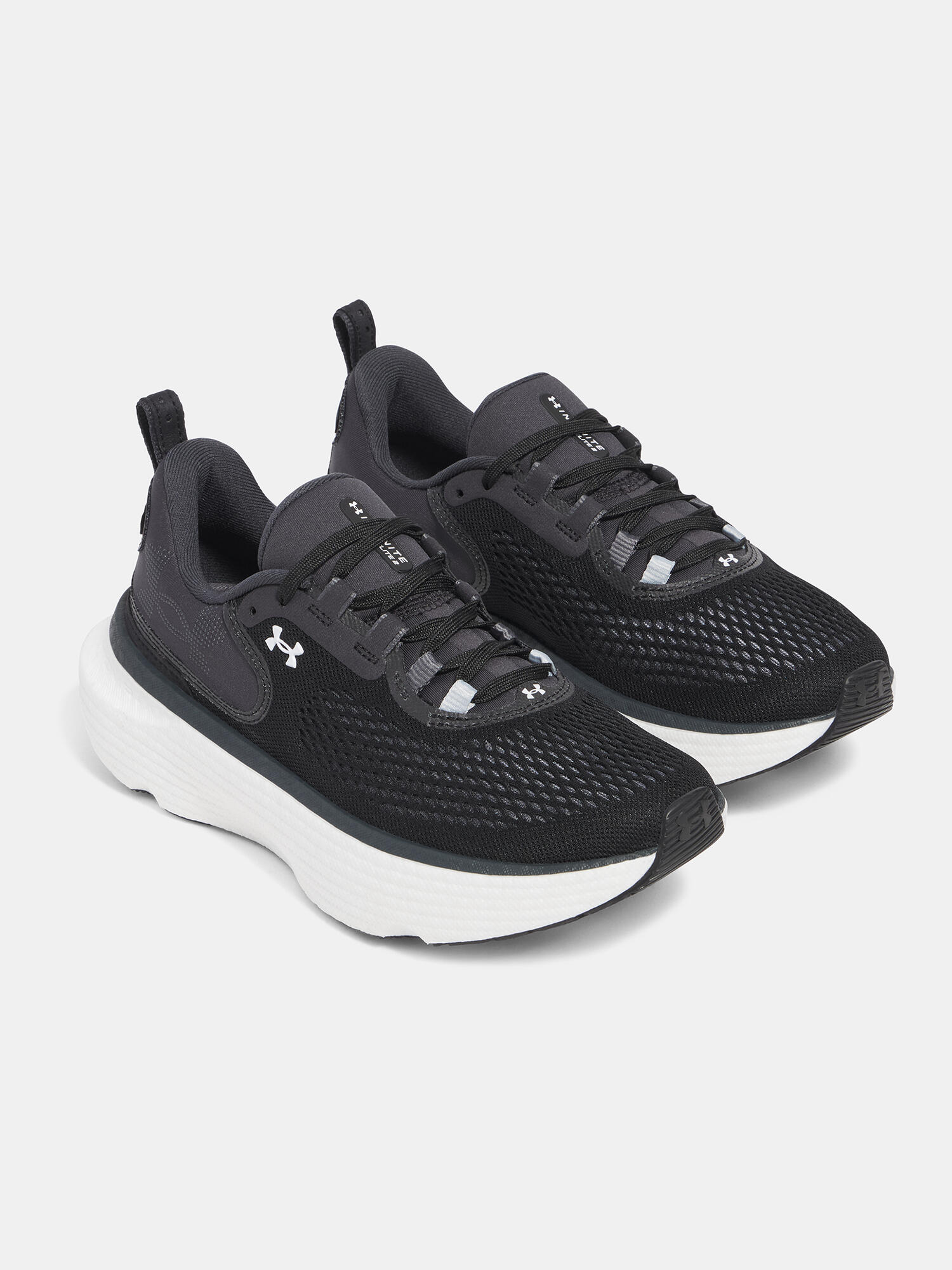 Dames hardloopschoenen Under Armour Infinite Elite 2 zwart/antraciet/wit 3/7