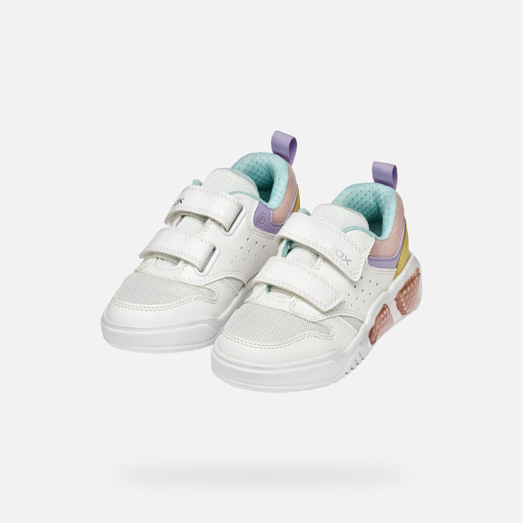 Baskets Fille ILLUMINUS GIRL Blanc/Multicolore 3/7