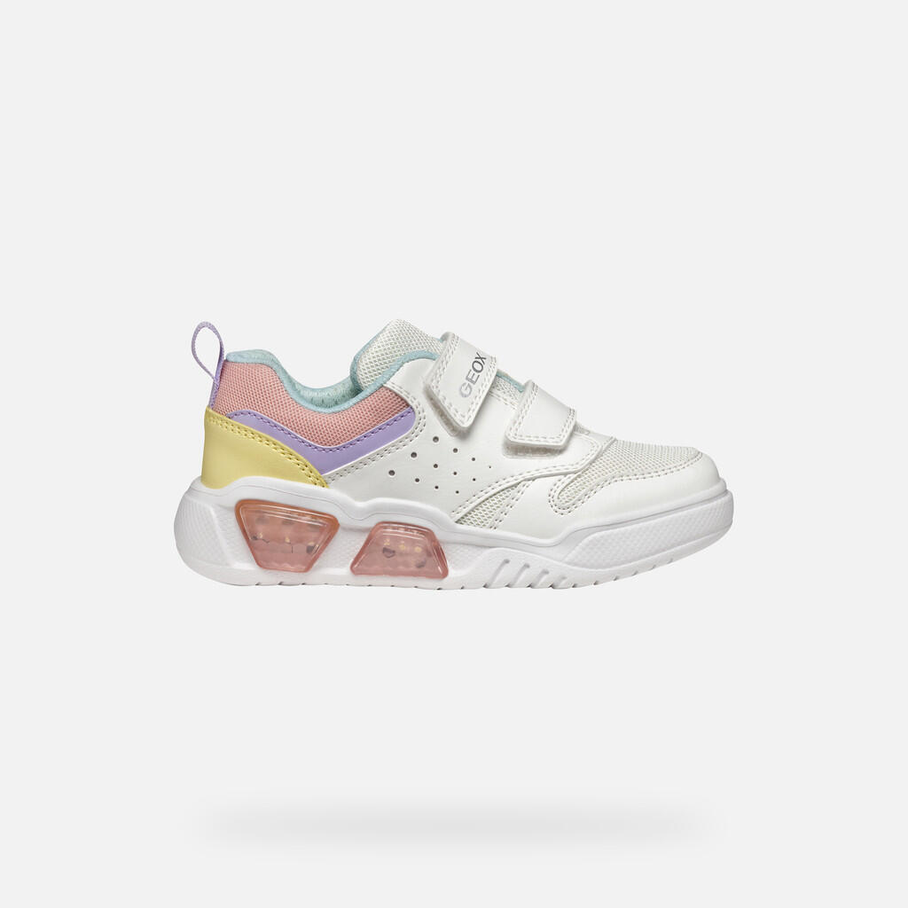Baskets Fille ILLUMINUS GIRL Blanc/Multicolore 2/7