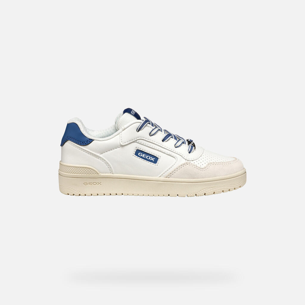 Baskets Garçon WASHIBA BOY Blanc/Bleu Marine 2/7