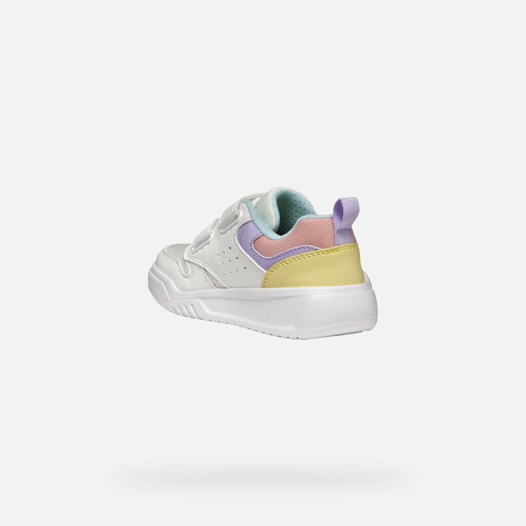 Baskets Fille ILLUMINUS GIRL Blanc/Multicolore 5/7