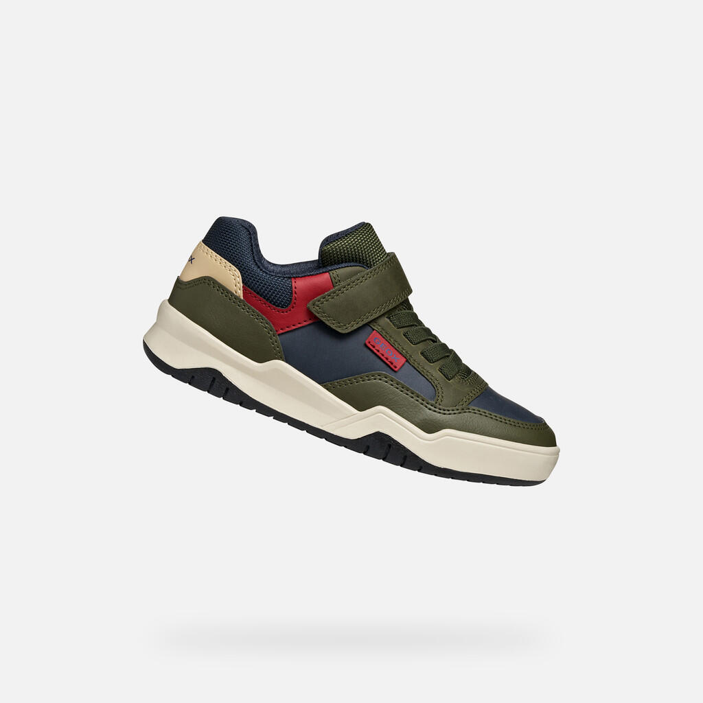 Buty GEOX J PERTH Zielony